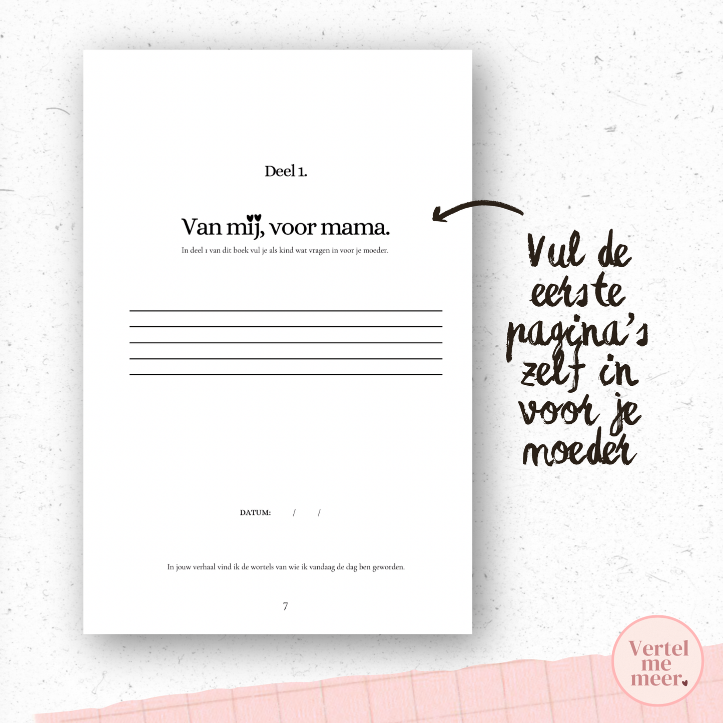 Vertel me meer