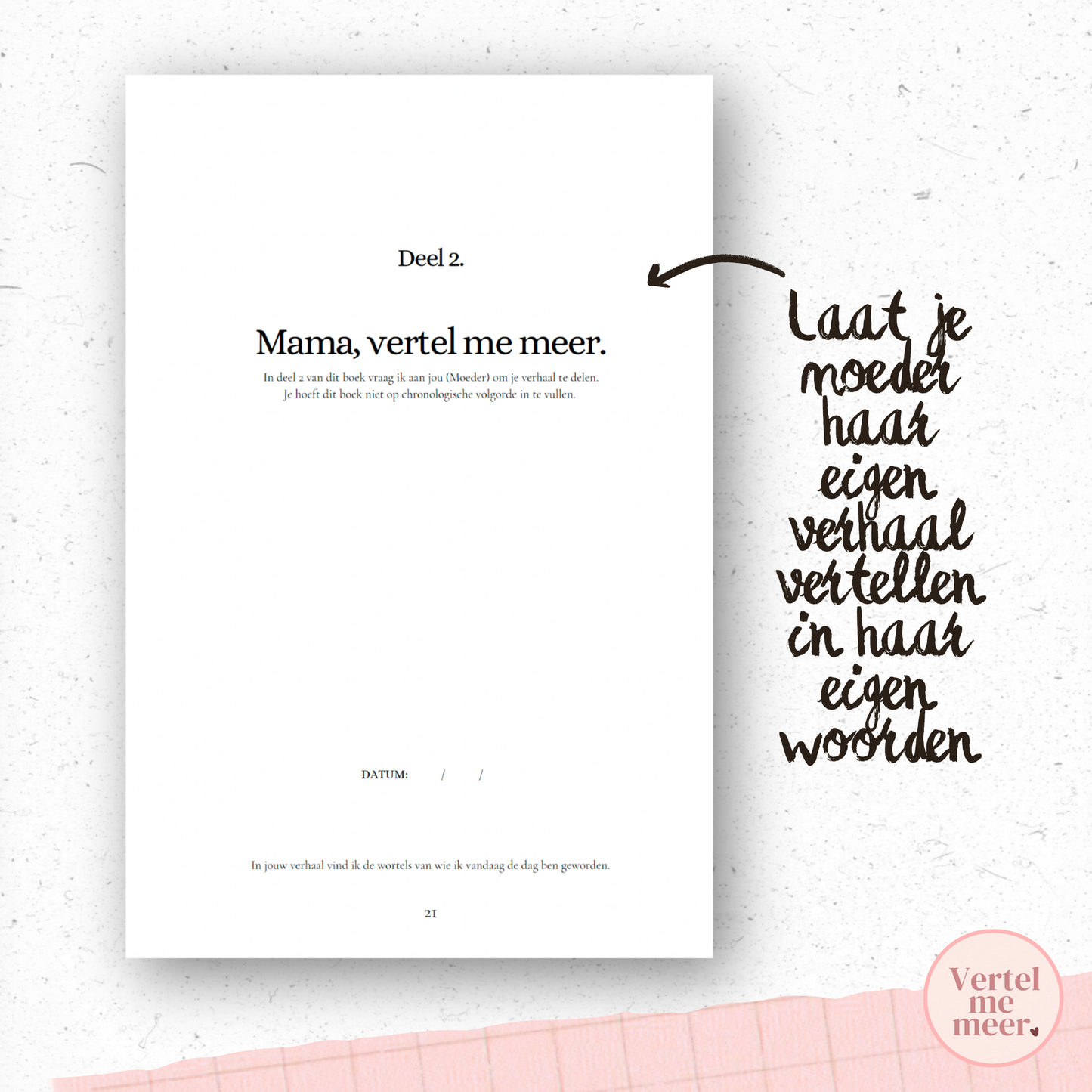 Vertel me meer