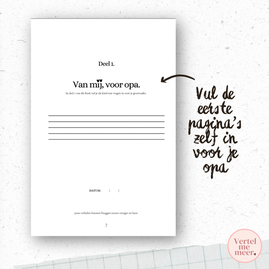 Lieve Opa, Vertel Me Meer
