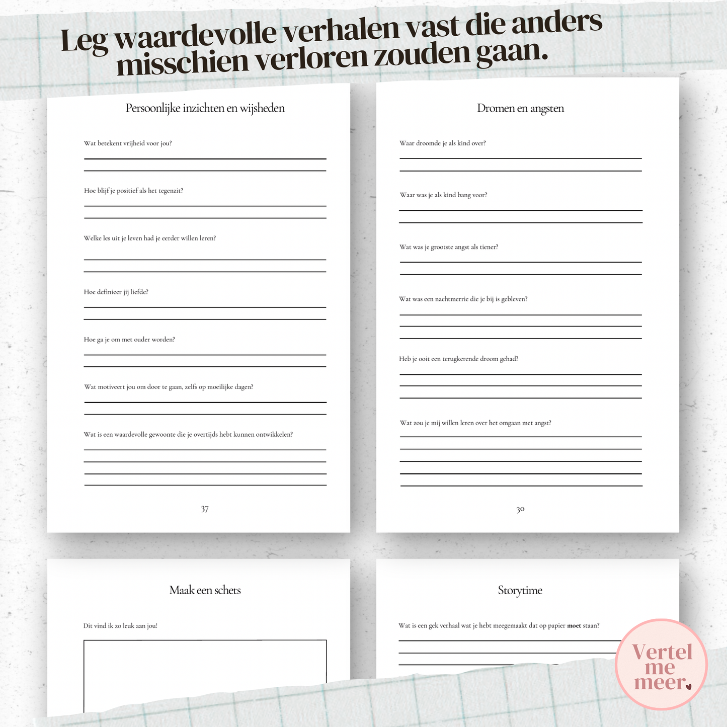 Lieve Opa, Vertel Me Meer