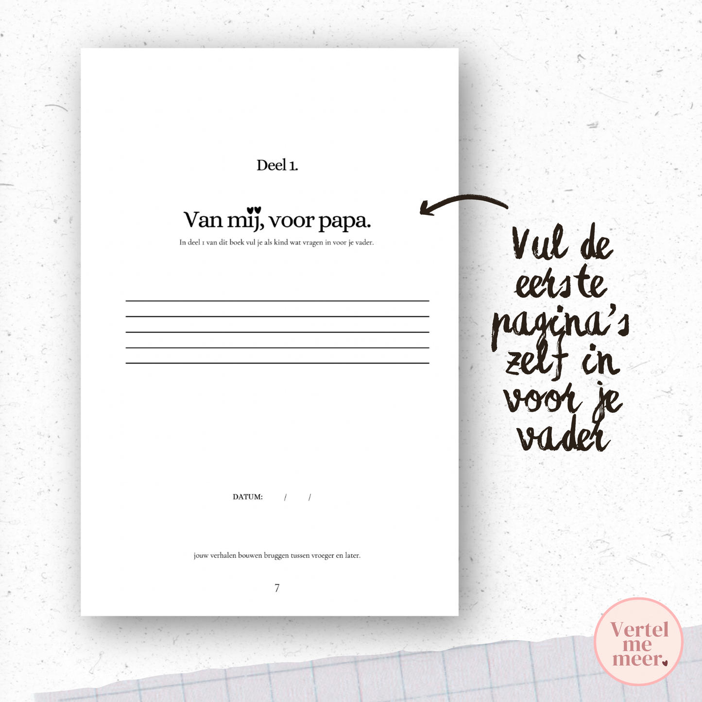 Lieve Papa, Vertel Me Meer