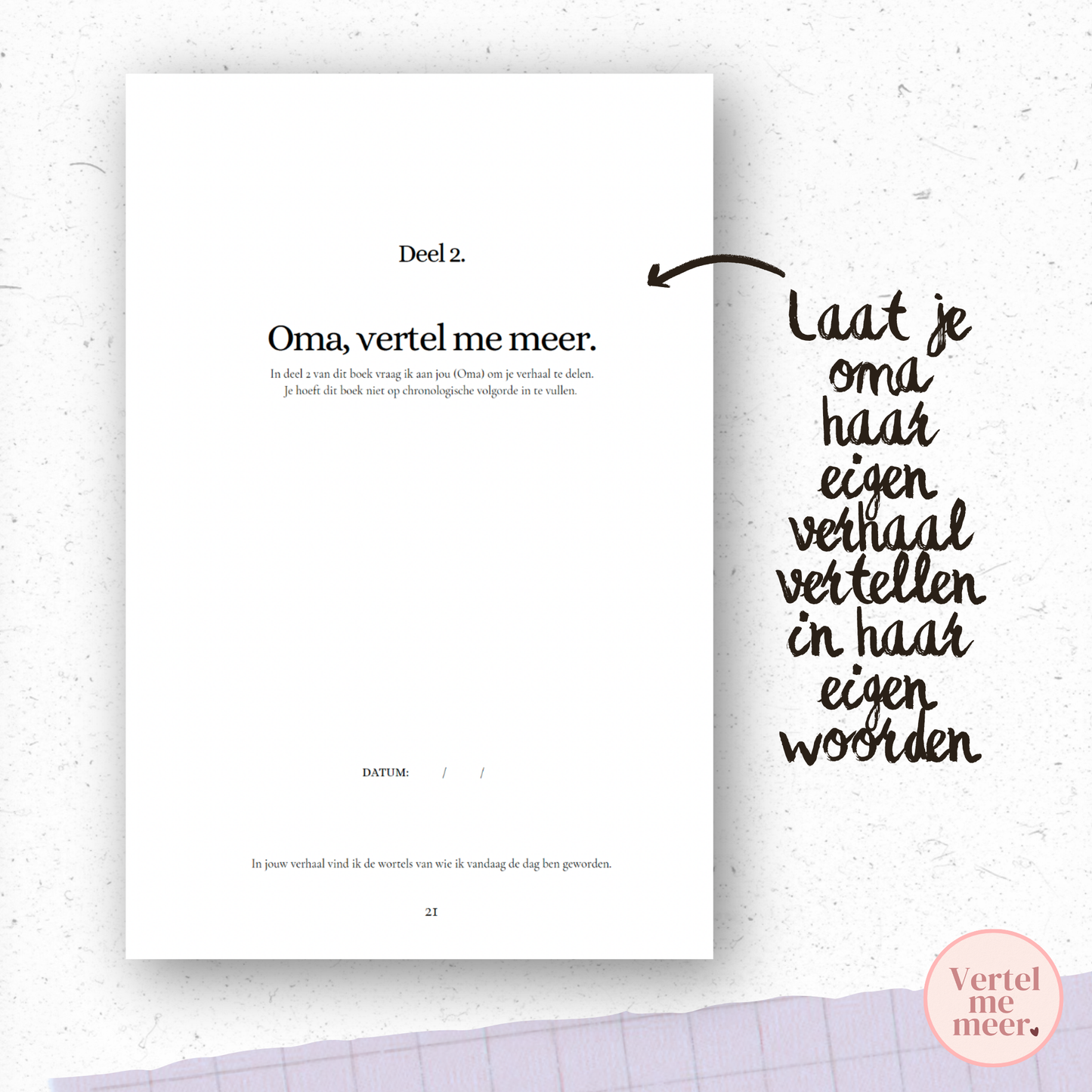 Lieve Oma, Vertel Me Meer