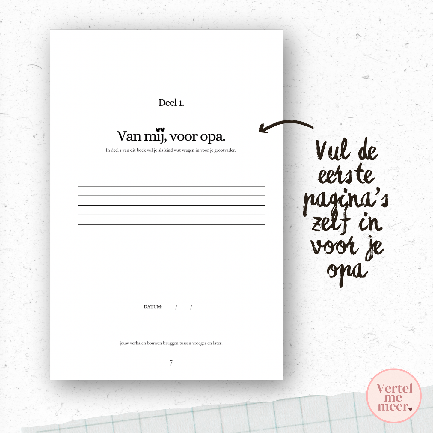 Lieve Opa, Vertel Me Meer